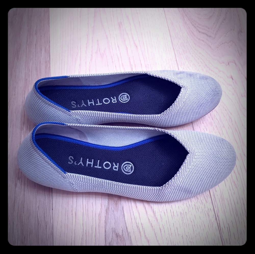 Rothys Flax Birdseye Size 8